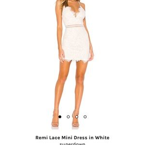 Revolve remi mini lace dress
